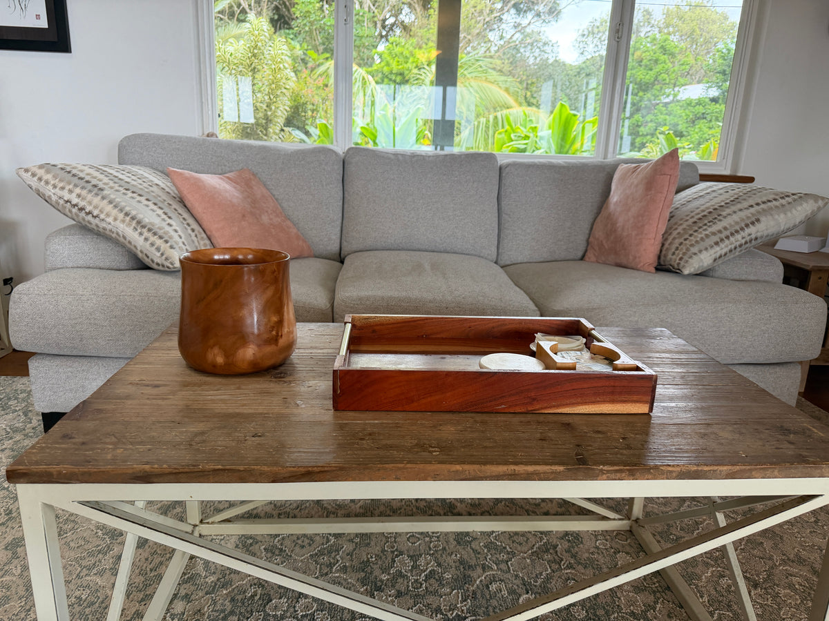 Milo Wood Vessel by Chainsaw Willy · Hand-Turned on Maui