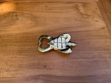 Brass Sea Turtle Bottle Opener — Balinese Bronze — Hand-Cast