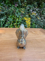 Brass Rooster Statue — Balinese Bronze — Hand-Cast