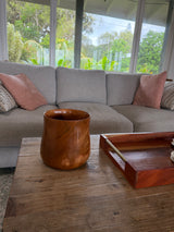 Milo Wood Vessel by Chainsaw Willy · Hand-Turned on Maui