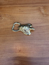 Brass Sea Turtle Bottle Opener — Balinese Bronze — Hand-Cast