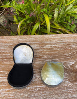 Mini Mother of Pearl Shell Box · Velvet Lined Keepsake