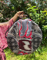 Handcrafted Shamanic Drum · 20" Goat Hide with Mallet & Bag